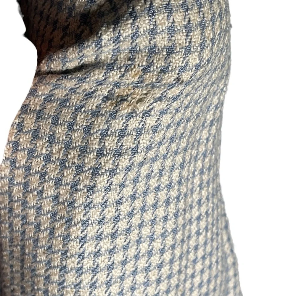 Christian Dior Vintage Houndstooth Double Breasted Blazer Jacket Size 18